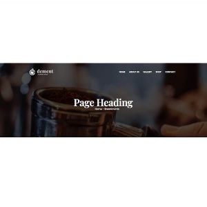 Page Heading